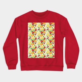 Fruit Pattern Crewneck Sweatshirt